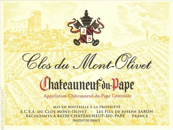 (image for) Clos du Mont Olivet CHATEAUNEUF DU PAPE CLOS DU MONT OLIVET SELECTION REFLETS 1979